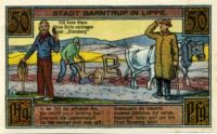 Notgeld 50 Pf Barntrup