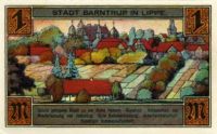 Notgeld 1 M Barntrup