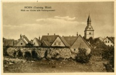 Horn Blich zurKirche