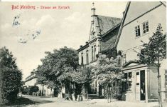 Straße am Kurpark in Bad Meinberg