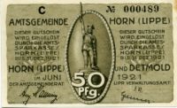 Notgeld Amtsgemeinde Horn C