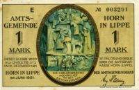 Notgeld Amtsgemeinde Horn E