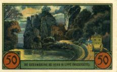 Notgeld Horn Externsteine Wasserseite