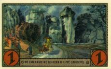 Notgeld Horn Externsteine Landseite
