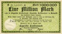 Lippe Eine Million Mark