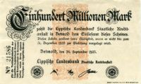 Lippe Einhundert Millionen Mark