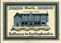 Oerlinghausen 500000 Mark
