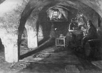 Anders Montan: Interieur aus dem Burgkeller in Horn/Lippe 