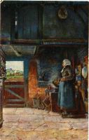 Anders Montan: Frau am Herd