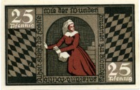 Notgeld Blomberg Nonne