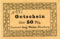 Gastwirt August Meier Blomberg 