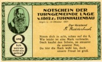 Notgeld Turngemeide Lage