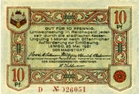 Notgeld Lemgo