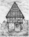 Ernst Rötteken: Ein Straßenbild aus Bad Salzuflen